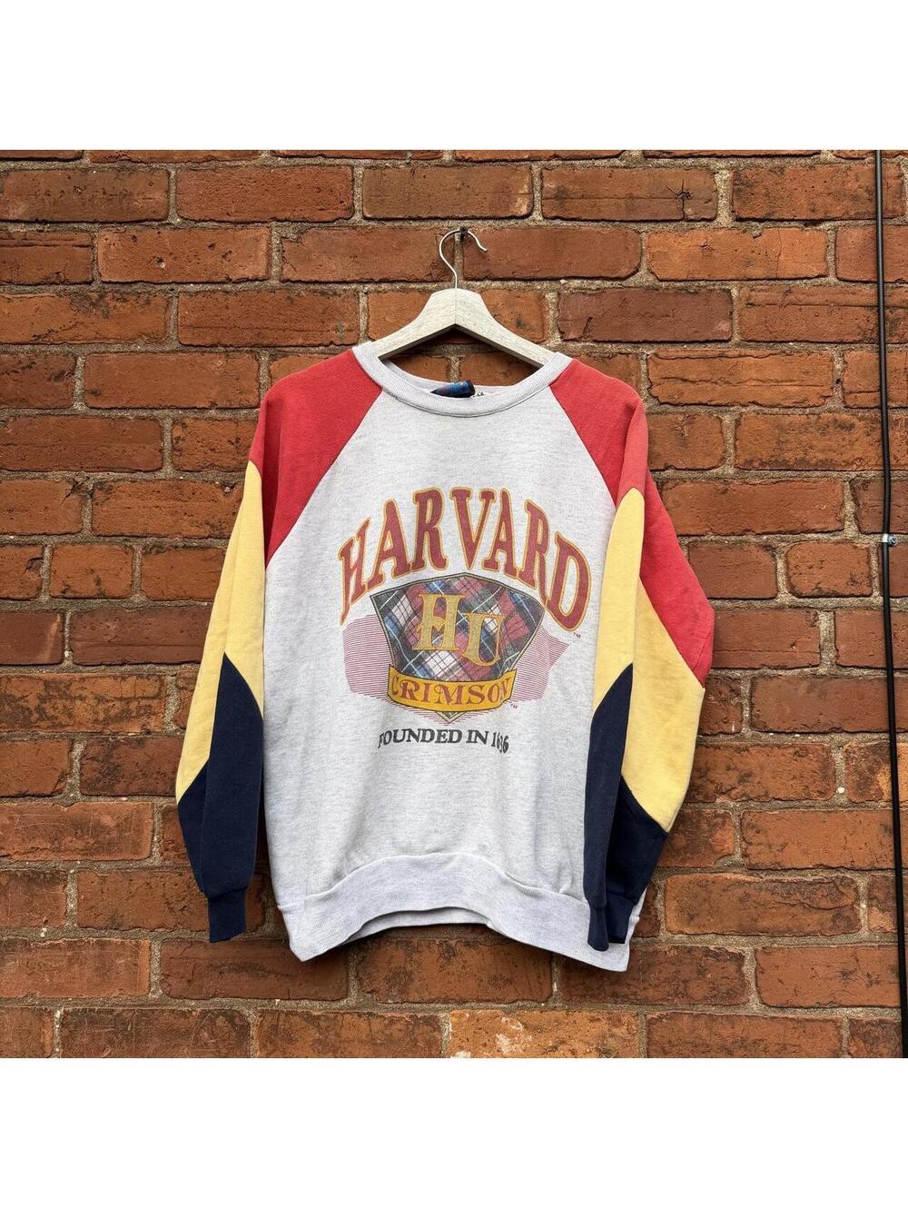 vintage Harvard university crewneck sweatshirt 90s L